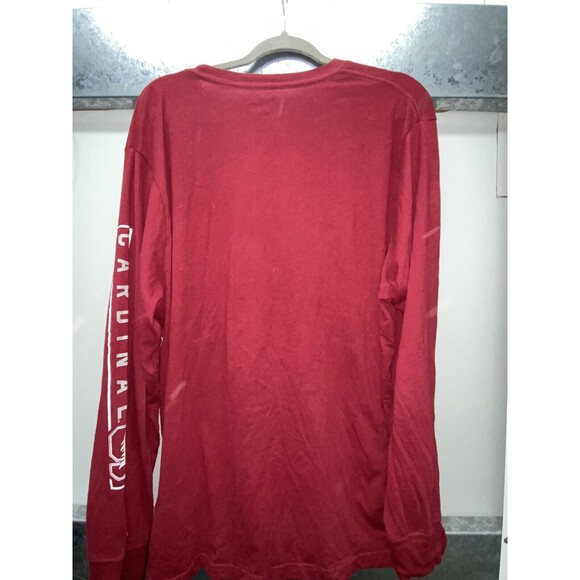 Stanford Cardinal Long Sleeve T-Shirt - Red Light Weight - Size 2XL - Champion - Picture 4 of 4